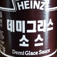 (박스) 하인즈 데미 그라스 소스 3kg X 6개 Heinz 캔 통조림