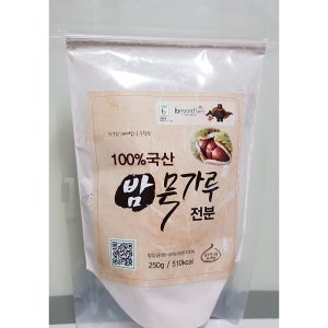 100% 국산 밤묵가루1Kg 공주밤 밤전분 파전 부침용 묵말랭이