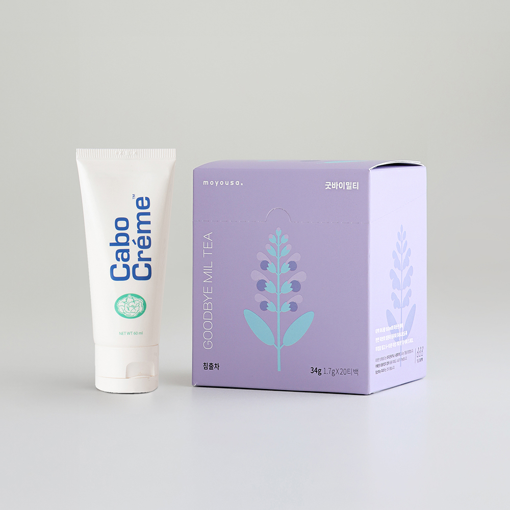 양배추 카보크림 60ml+굿바이밀티