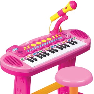 지니업 어린이 마이크피아노 아기 유아 피아노장난감