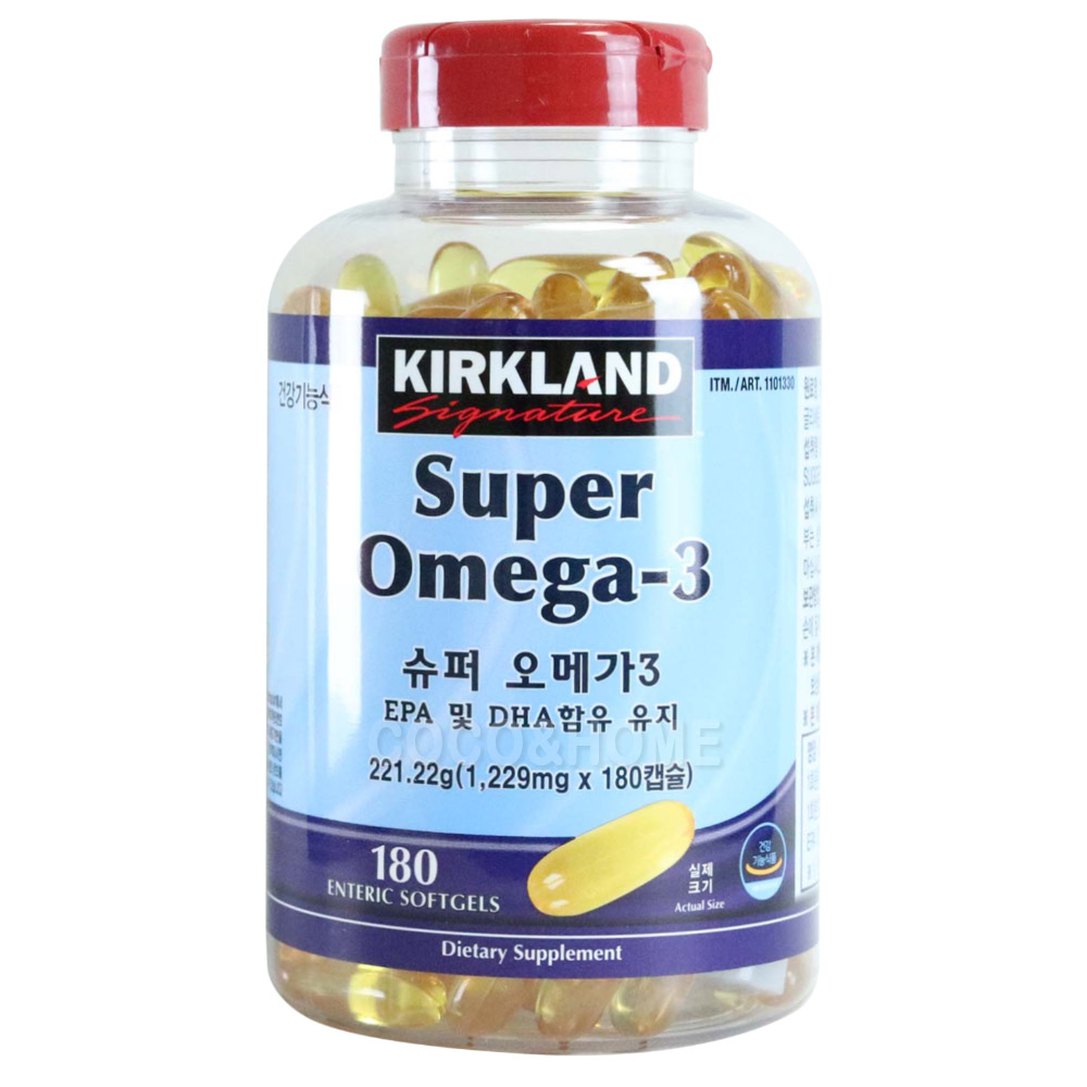 코스트코 커클랜드 <b>슈퍼 오메가</b>3 180캡슐