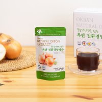 옥반식품 무농약 무안양파로 만든 친환경양파즙 100ml 60포