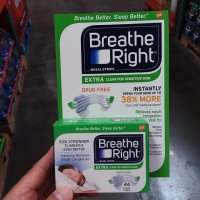 브리드라이트 코밴드 44개 (Clear) Breathe Right EXTRA Nasal Strips