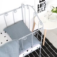 슬레이트 블루 유아 베개커버/SLATE BLUE TODDLER PILLOWCASE