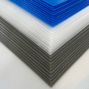 플라베니아, PVC골판지,플라스틱골판지3Tx900x1800/청색,백색,회색[50장 단위 묶음]