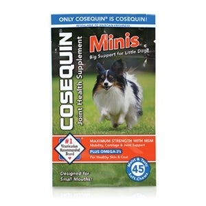 코세퀸 미니 맥시멈 스트렝스 플러스 MSM + 오메가3 45츄(11kg 이하)