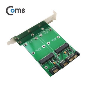 NITB168 mSATA-SSD 크기 변환 브라켓 컨버터 카드
