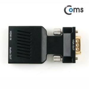 FW114 HDMI to VGA RGB 변환 젠더 컨버터 음성지원