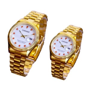 카리아노 24K 금장시계 cariano 세이코 무브먼트 금도금 명품 금장 패션시계