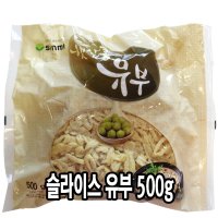 다인 슬라이스 유부 500g 우동유부 고명 절단유부