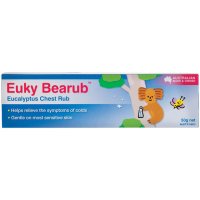 천연크림 유키베어럽 50g Euky Bearub Eucalyptus Chest Rub 50g 감기크림