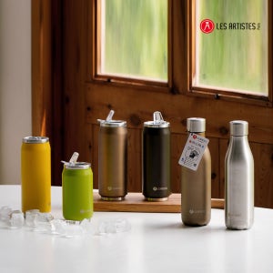 프랑스 레자티스트 캔잇 보틀업 스테인레스 보온보냉 텀블러 빨대텀블러