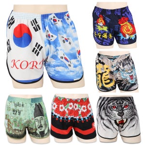 만화팬티 트렁크 호랑이 사자 용 돈 화투 국기 캐릭터 남자 사각 팬티 순면 이벤트 속옷선물