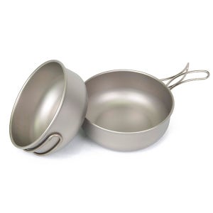 아베나키 티타늄 볼컵 세트(300ml+400ml) - 티타늄컵