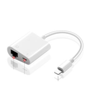 아이폰 아이패드 갤럭시 전용 IOS 8핀 to RJ45 유선 랜 인터넷 이더넷 컨버터 케이블 FW583 비머코드 BMW 코딩 SUPER OTG