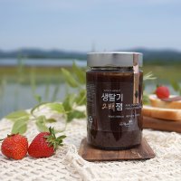 맛있는 딸기잼 생딸기로 만들어 건강한 수제딸기쨈 380g 딸기함량 67%