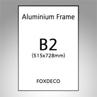 B2 무광 알루미늄 액자(8종류의 컬러)