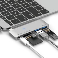 엘라고 USB-C 타입 멀티허브2 [2 color] USB허브/메모리리더기