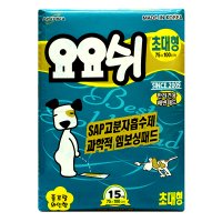 요요쉬패드 초대형 15매 플로랄와인향 애견패드