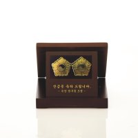 [경감] 순금계급장 1.5g / 1.875g / 3.75g 이상은 전화문의