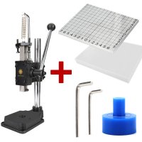 블랙 핸드프레스 눈금받침판 추가구성품 철형 가죽공예공구