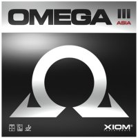 [엑시옴] 탁구러버 오메가3 아시아 (OMEGA III ASIA) RED/BLACK