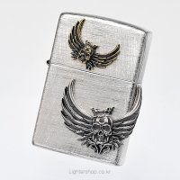 지포라이터샵 Zippo Crown Skull SI 크라운 스컬 실버