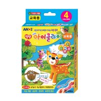 아모스 탱탱 아이클레이 10g 4색 (교육용)