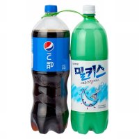 롯데칠성음료 밀키스 1.5L + 펩시 1.5L