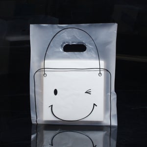 PE 윙크가방프린트 링봉투 100매