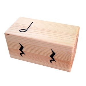 리드미아 원목 리듬 큐브(2박) 1개