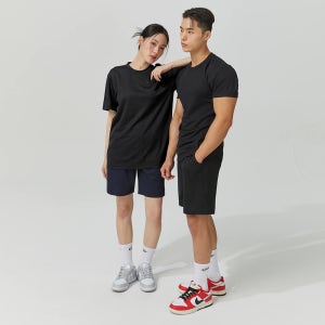 블랙몬스터핏 남자 헬스 반바지 기능성 러닝 팬츠 운동복 바지 헬스복