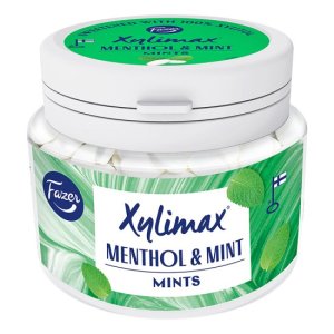 핀란드 직수입 XYLIMAX MENTHOL MINT 고함량 자일리톨 질리맥스