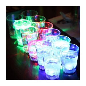원샷하면 꺼지는 LED소주잔 야!한잔.