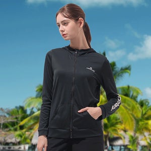 여성래쉬가드 후드집업