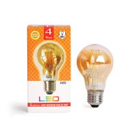 롱 LED 에디슨 전구 4W A60 LED 필라멘트 램프