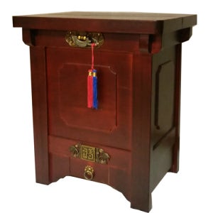 [도예마을]오동나무 전통 쌀뒤주40kg/쌀통/뒤주