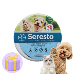 세레스토 강아지 고양이 해충방지 목걸이 S L