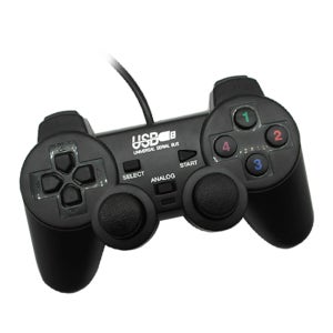 PC용 USB 조이스틱 게임패드 피파 진동 유선 컨트롤러 PS2 풀스2