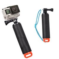 Gopro Floating Hand Grip Stick, Waterproof Foam Handle Float Pole Selfie Stick Mount for Gopro Go p