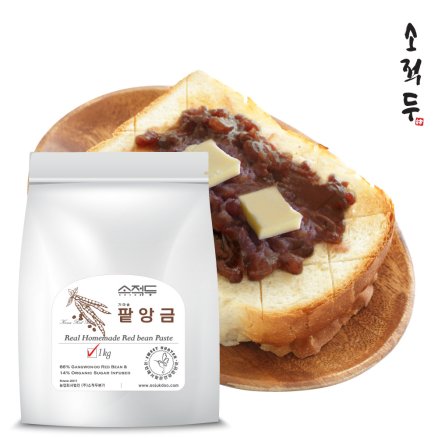 소적두 국산 팥앙금 1kg PE 앙버터 홈카페 베이킹재료