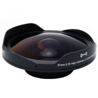 Opteka Platinum Series 0.3X HD Ultra Fisheye Lens for Panasonic SDR H80, G90, S26, S79, S25, H200,