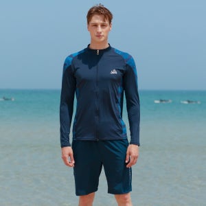 [SET] 남성래쉬가드세트(집업+트렁크)