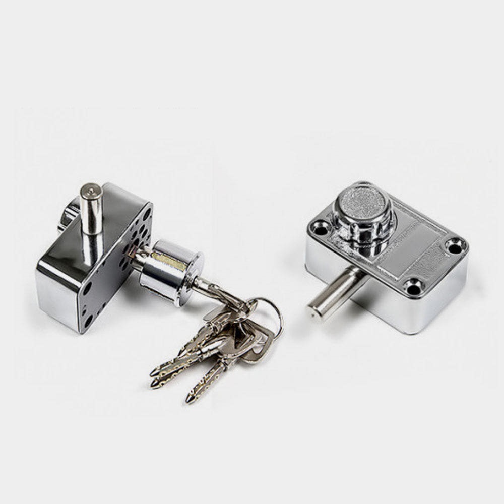 강화 도어 보조키 하부 1구 캐슬 유리문 자물쇠 열쇠 도어락 현관잠금장치