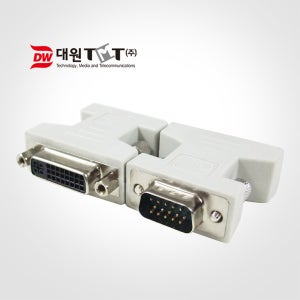 대원TMT DVI 젠더 DVI(F)-RGB(M)