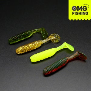 오마이갓피싱 오마이 쉐드 5.5cm(2.2인치) 쉐드웜 쏘가리웜 배스웜 소프트베이트