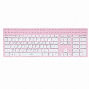 i-rocks K23W 브릭 키보드 (핑크)