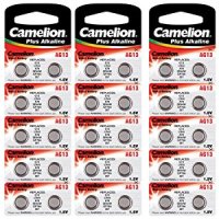 Camelion Plus Alkaline Button Cell Battery AG13/LR44/LR1154/357