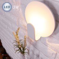 LED 인테리어 벽등 / 원형 간접 벽등 / 화이트