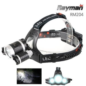 레이맨 RM204 헤드랜턴(단품) L2 LED 18650배터리전용(배터리 미포함)